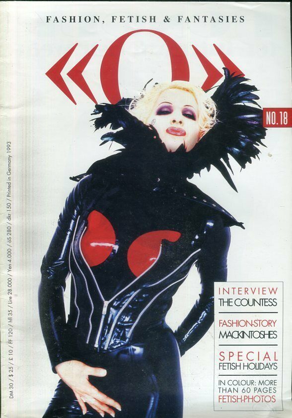 O Fetish Magazine The Countess Interview #18 1993 040419lm-ep