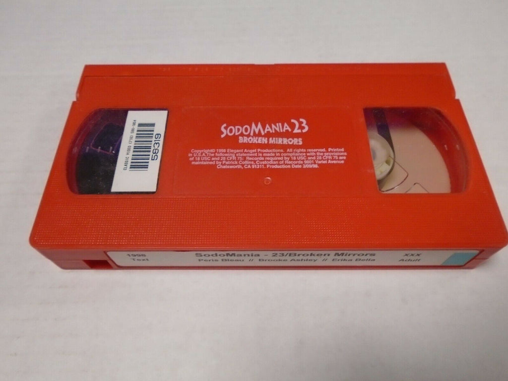 Sodo Mania 23 Peris Bleau Brooke Ashley Erika Bella 1998 Adult VHS 040519AMP