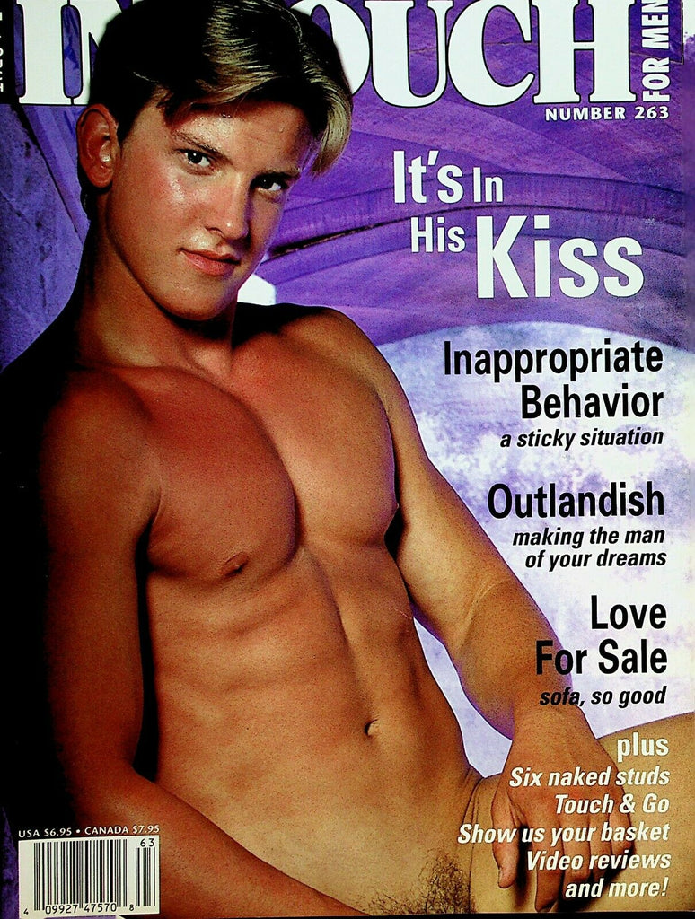 In Touch Gay Magazine Cover Guy Bo Langston #263 March 1999 121520lm-ep