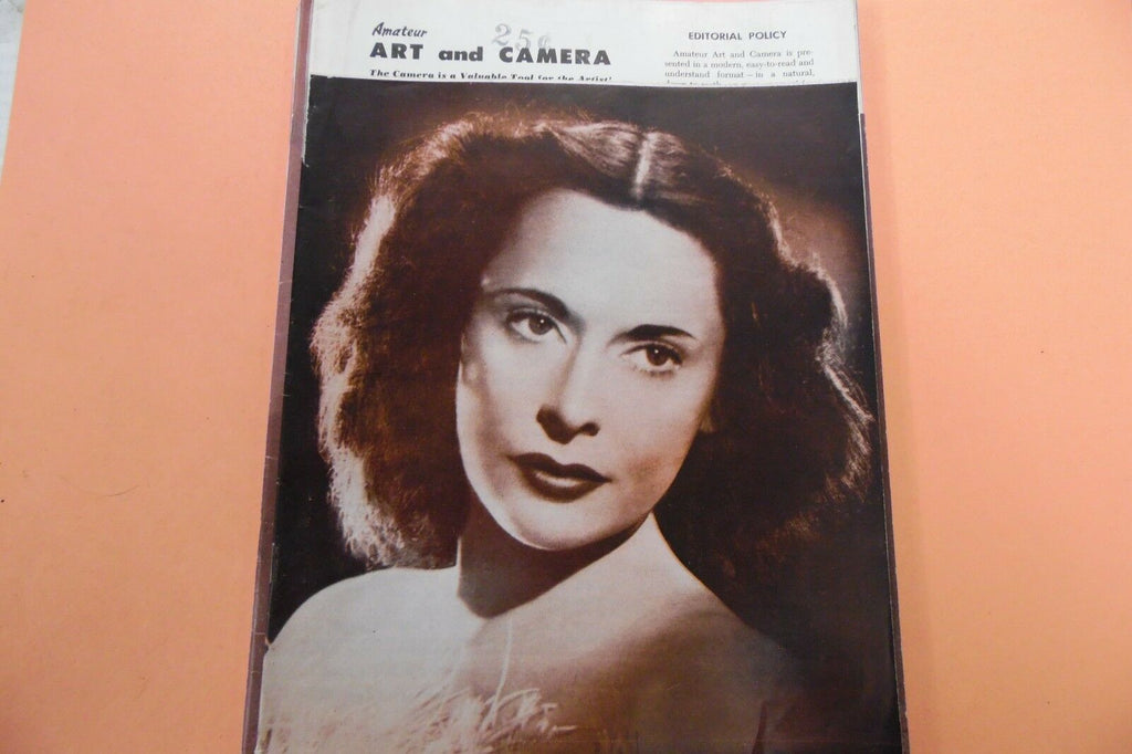 Amateur Art and Camera Vintage Magazine Tonisha Mills March 1951 CLEARANCE 110916lm-ep5