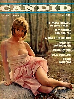 Candid Busty Magazine Linda February 1964 111318lm-ep - Used