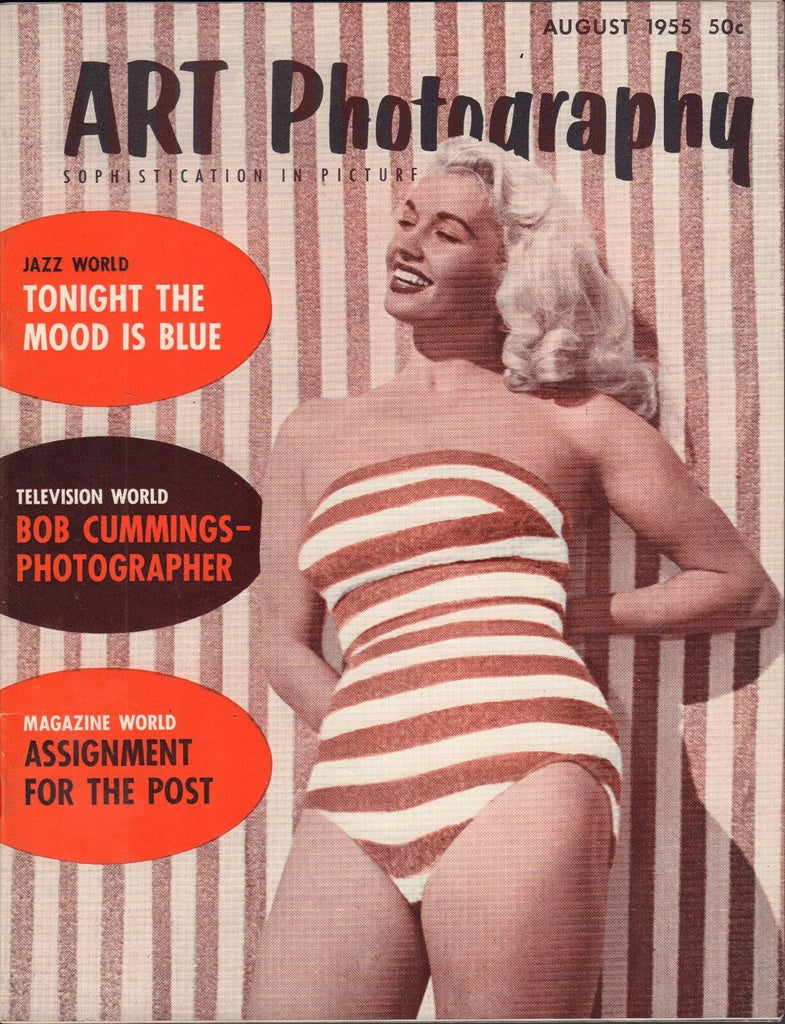 Art Photography August 1955 Bob Cummings, Tonight The Mood Is Blue EX 110916DBE