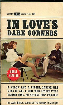 In Love's Dark Corners Novel by Leslie Behan 1965 Domino Books 042114lm-epa
