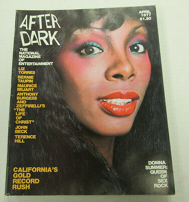 After Dark Adult Magazine Donna Summer April 1977 vg 101814lm-ep