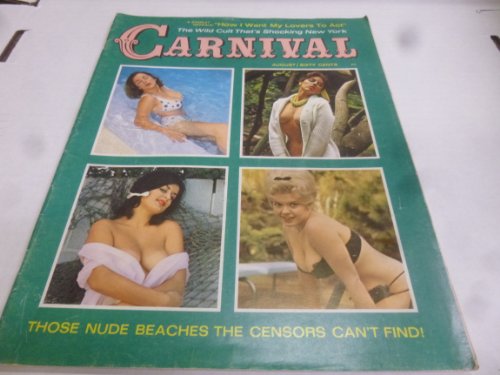 Carnival Busty Adult Magazine "Breck for Beauty" "Bill and Coup" Vol 12 No 3 August 1965