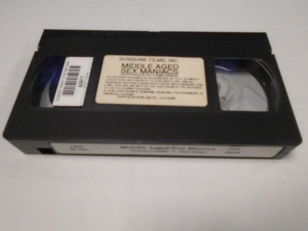 Middle Aged Sex Maniacs Peach Puddin Zina Dean 1995 90m Adult VHS 022219AMP2