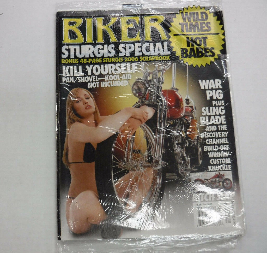 Biker Magazine War Pig Plus Sling Blade December 2006 110816R