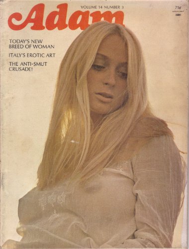 ADAM adult vinage magazine march 1970