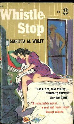 Whistle Stop Adult Novel by Maritta M. Wolff 1959 011518lm-ep
