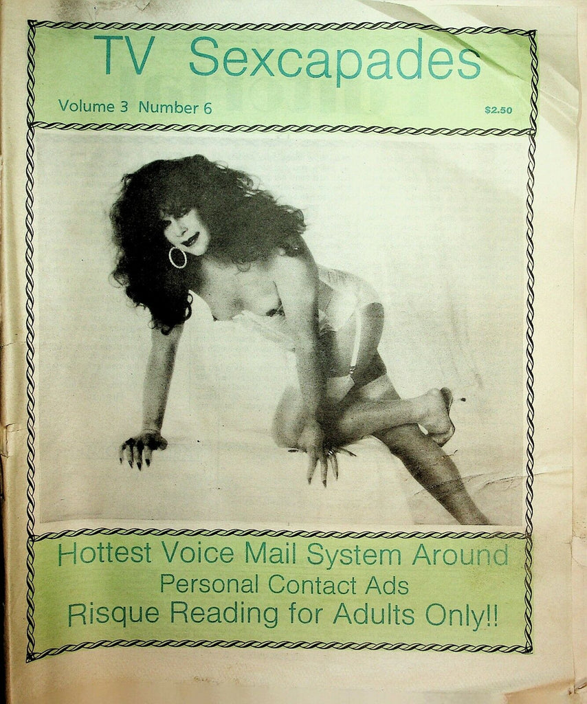 TV Sexcapades Newspaper Erika's Adventures vol.3 #6 1993 022920lm-ep
