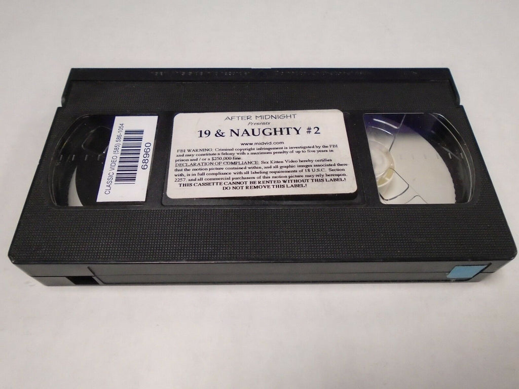 19 & Naughty #2 After Midnight Adult VHS 010819AMP2