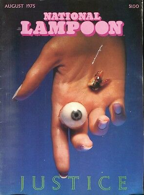 National Lampoon Magazine Justice August 1975 030518lm-ep