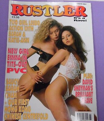 Rustler Magazine Sarah & Katie-Ann Lesbo Action #265 1997 022813lm-epa