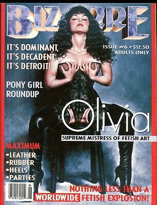 Bizarre Fetish Magazine Mistress Olivia #6 1995 040518lm-ep