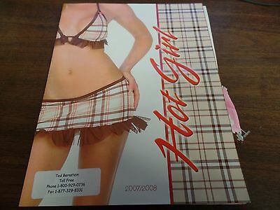 Hot Girl 2007/2008 With Swatches 15 Page Lingerie Catalog 120815ame2