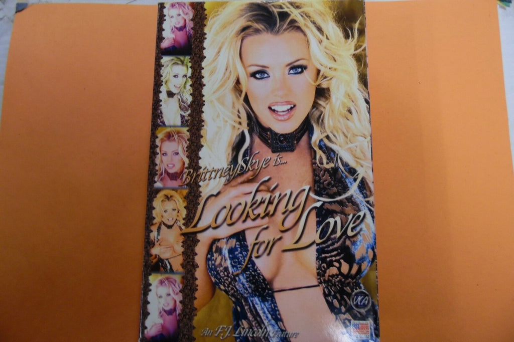 Brittney Skye Is...Looking For Love VHS XXX CLEARANCE 110516lm-ep3