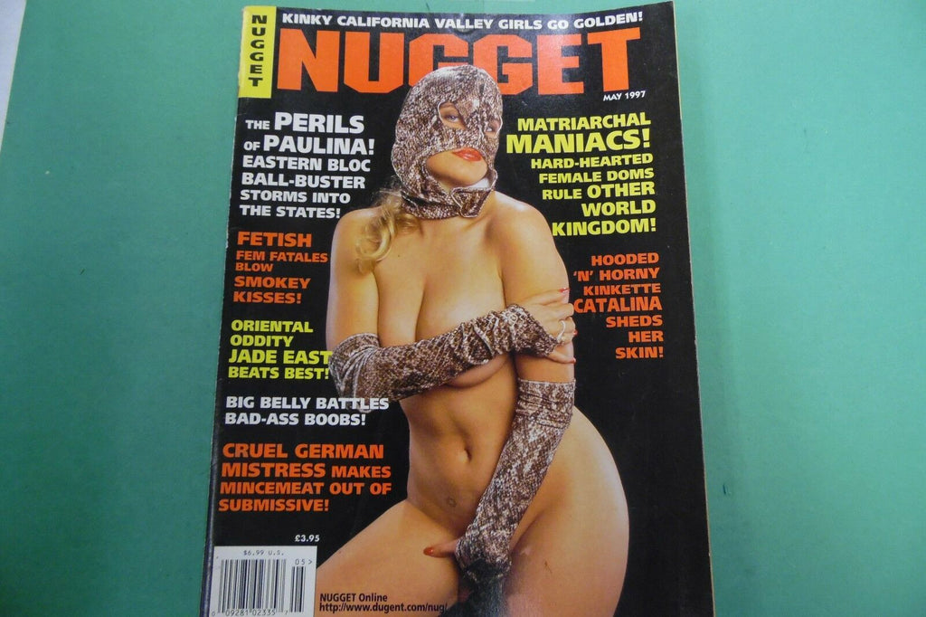 Nugget Magazine Jade East/ Perils Of Paulina May 1997 123016lm-ep
