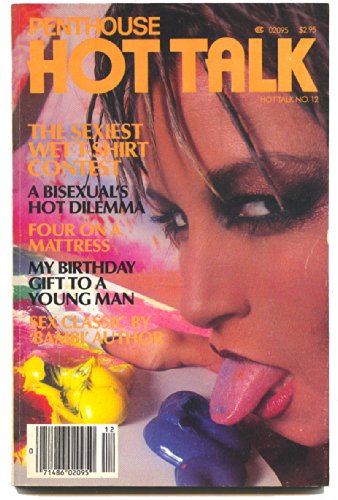 1985 Penthouse Hot Talk No. 12 Magazine - Vintage Adult Magazine Back Issue