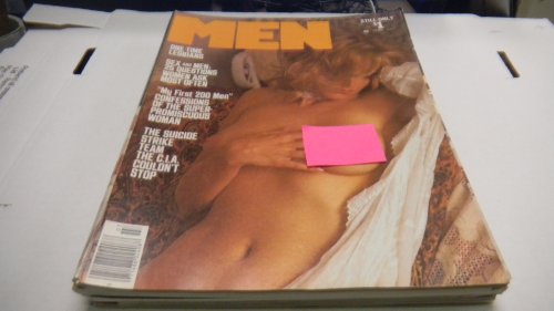 men Busty Adult Magazine "one-time lesbians, sex and men" july 1977