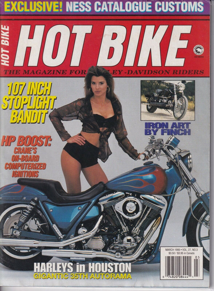 Hot Bike Magazine Spotlight Bandit Harleys In Houston March 1995 020419REP