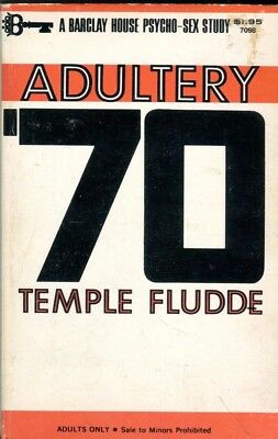 Adultery 70 Novel by Temple Fludde 1970 Barclay Books 041614lm-epa2