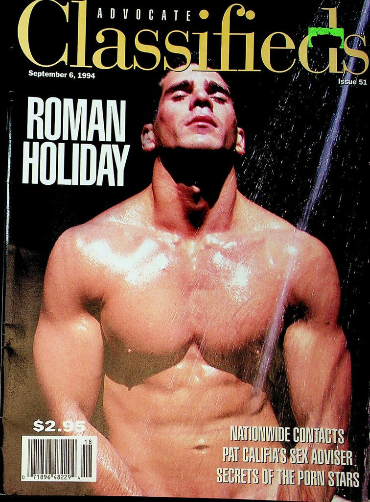 Advocate Classifieds Gay Magazine Roman Holiday September 6 1994 101720lm-ep