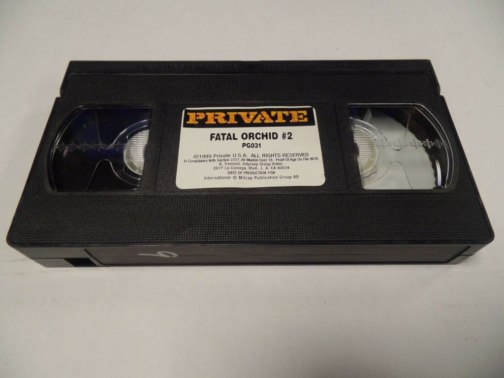 Fatal Orchid #2 Private Gold 1999 Adult VHS 022719AMP2