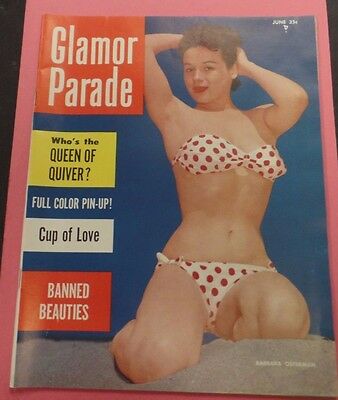 Glamor Parade Adult Magazine Barbara Osterman June 1957 ex 121815lm-ep