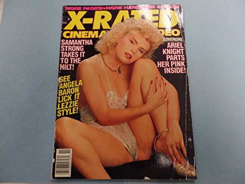 X-Rated Cinema Men's Magazine Samantha Strong/Angela Baron November 1988