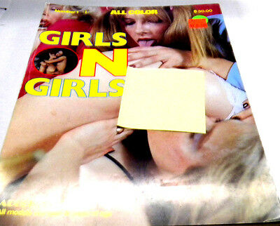 Girls On Girls Lesbian Adult Magazine #1 vg 100813lm-ep - Used