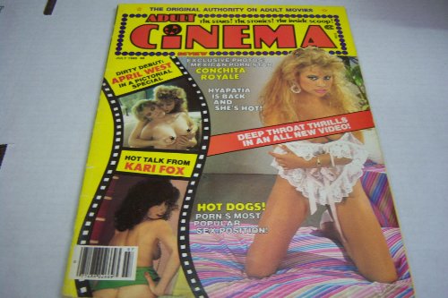 Adult Cinema Review Magazine "Dirty Debut:april West in a Pictorial Special" July 1989