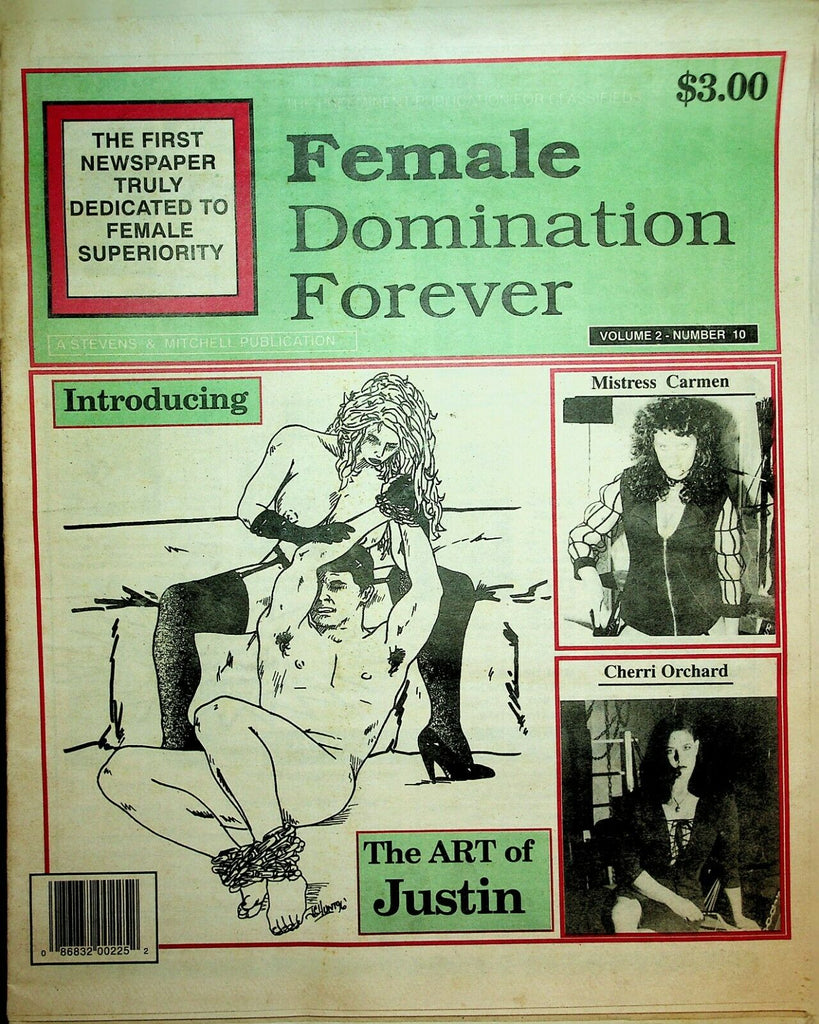 Female Domination Forever Newspaper Cherri Orchard vol.2 #10 1996 022920lm-ep