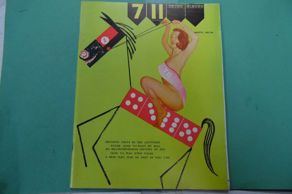 711 Adult Magazine Strip Poker March 1960 102916lm-ep