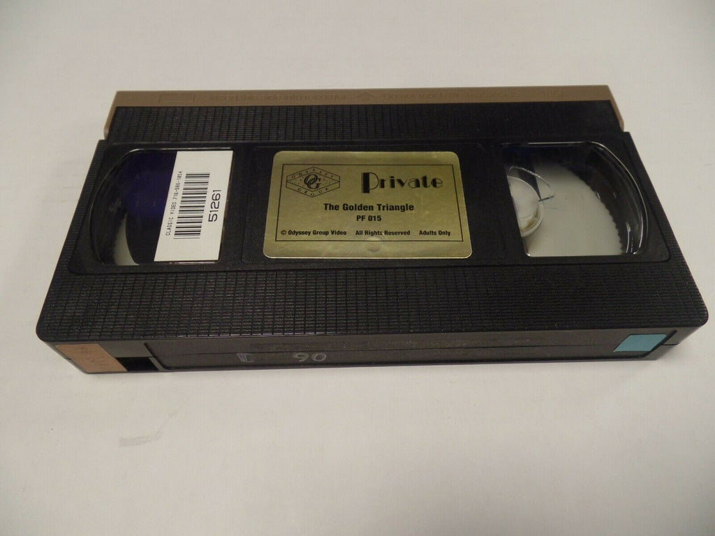 Private The Golden Triangle Odyssey Group Adult VHS 030119AMP2