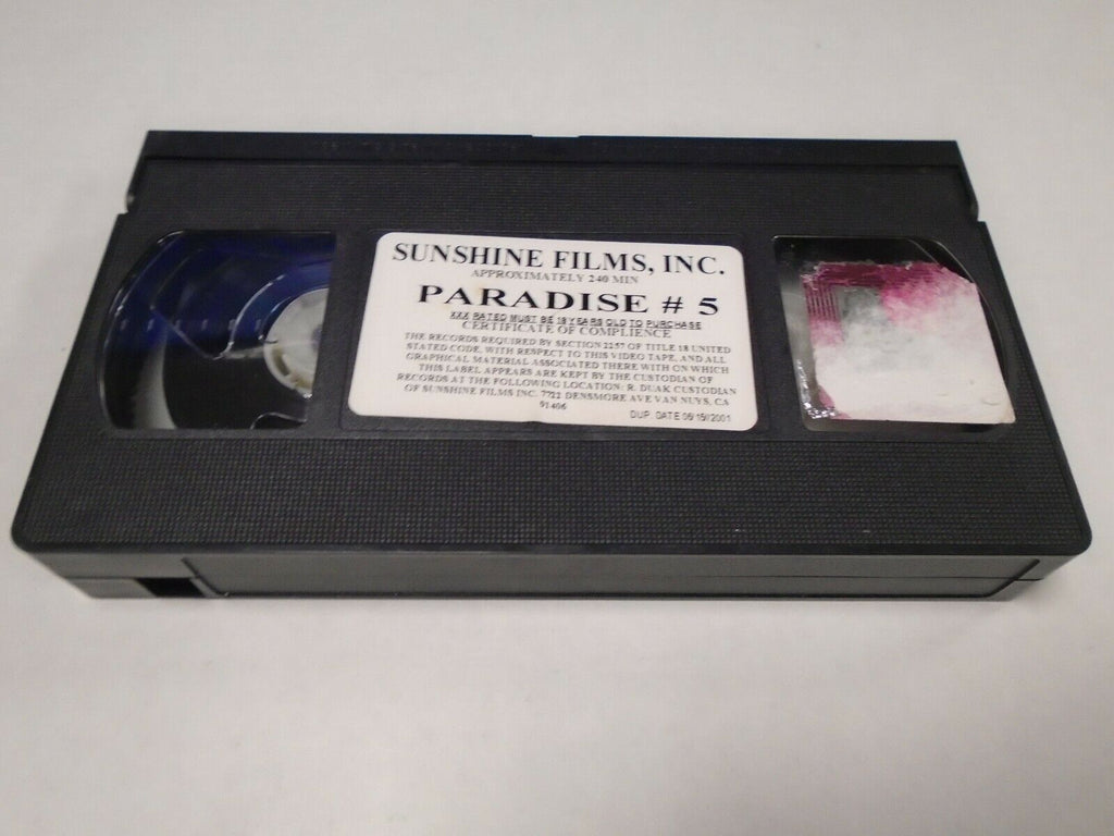 Paradise #5 240mins 2001 Adult VHS 050819AMP