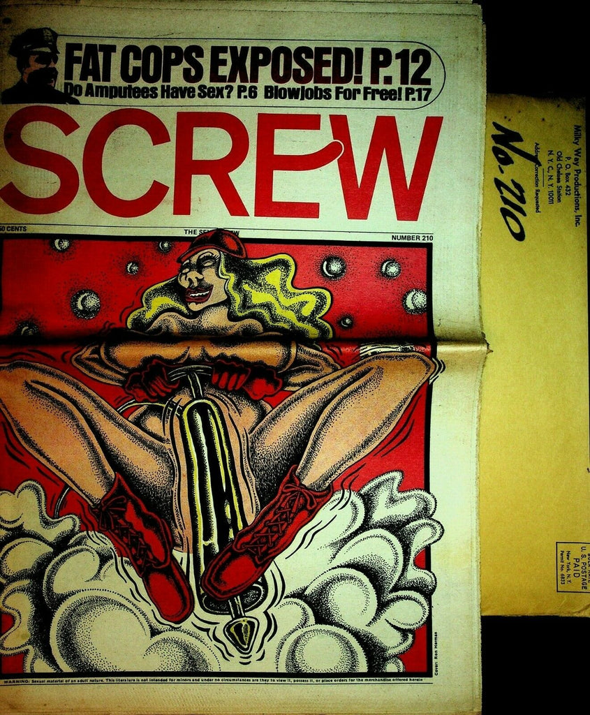 Screw Newspaper Blowjobs For Free! #210 March 12, 1973 062420lm-ep