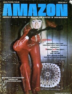 Amazon Fetish Contact Magazine #6 1977 051718lm-ep