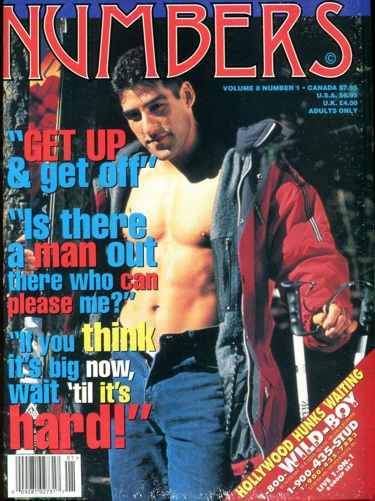 Numbers Gay Magazine Hotty Max Grand vol.8 #1 1996 090519lm-ep