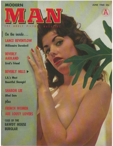 Vintage Modern Man Magazine June 1960 "French Women"