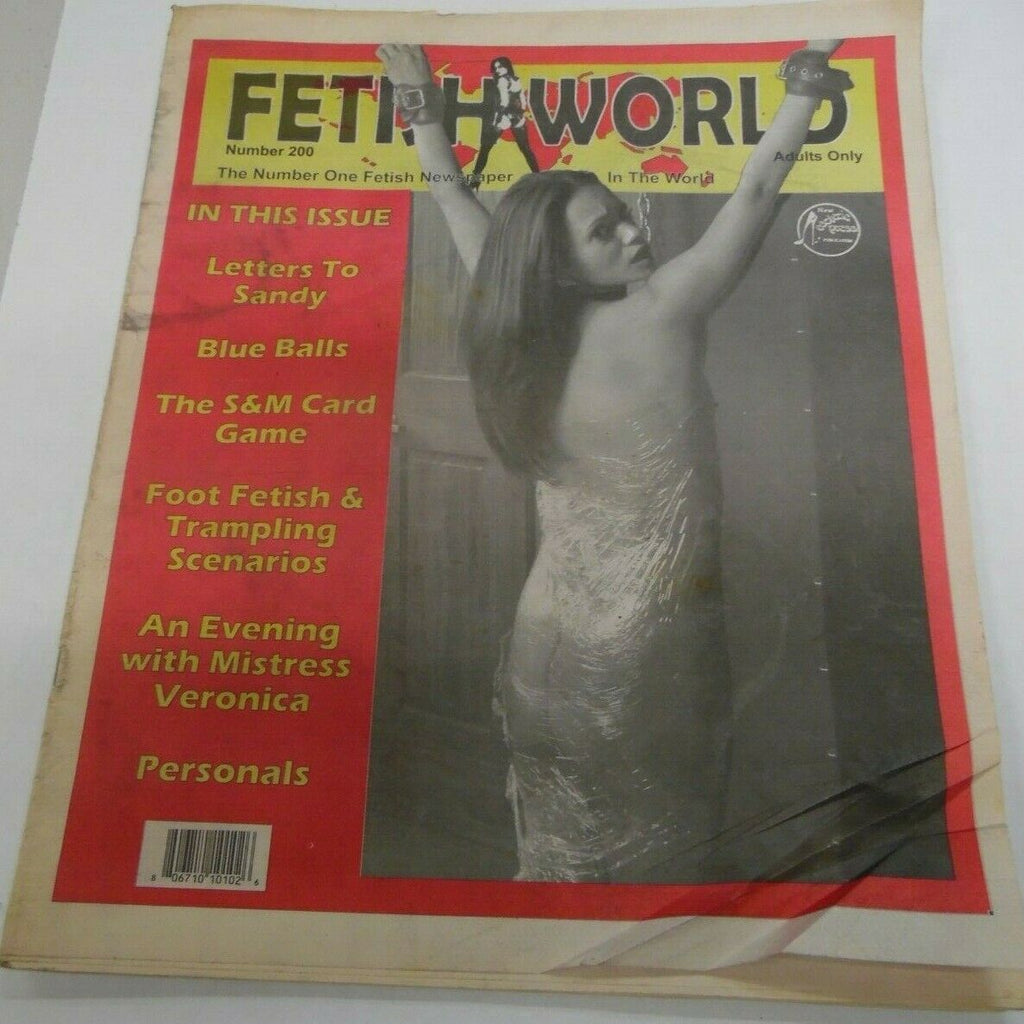 Fetish World Newspaper Mistress Veronica #200 2006 122119lm-ep