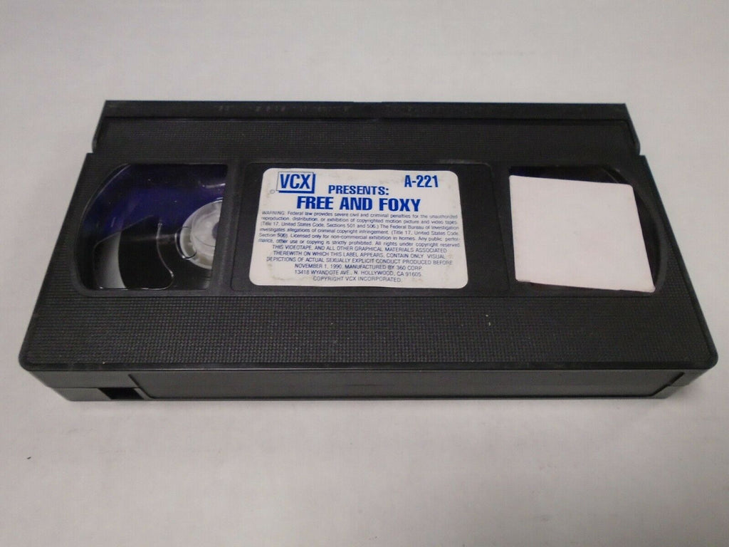 Free and Foxy Seka Honey Wilder 1985 Kristara Barrington Adult VHS 040219AMP