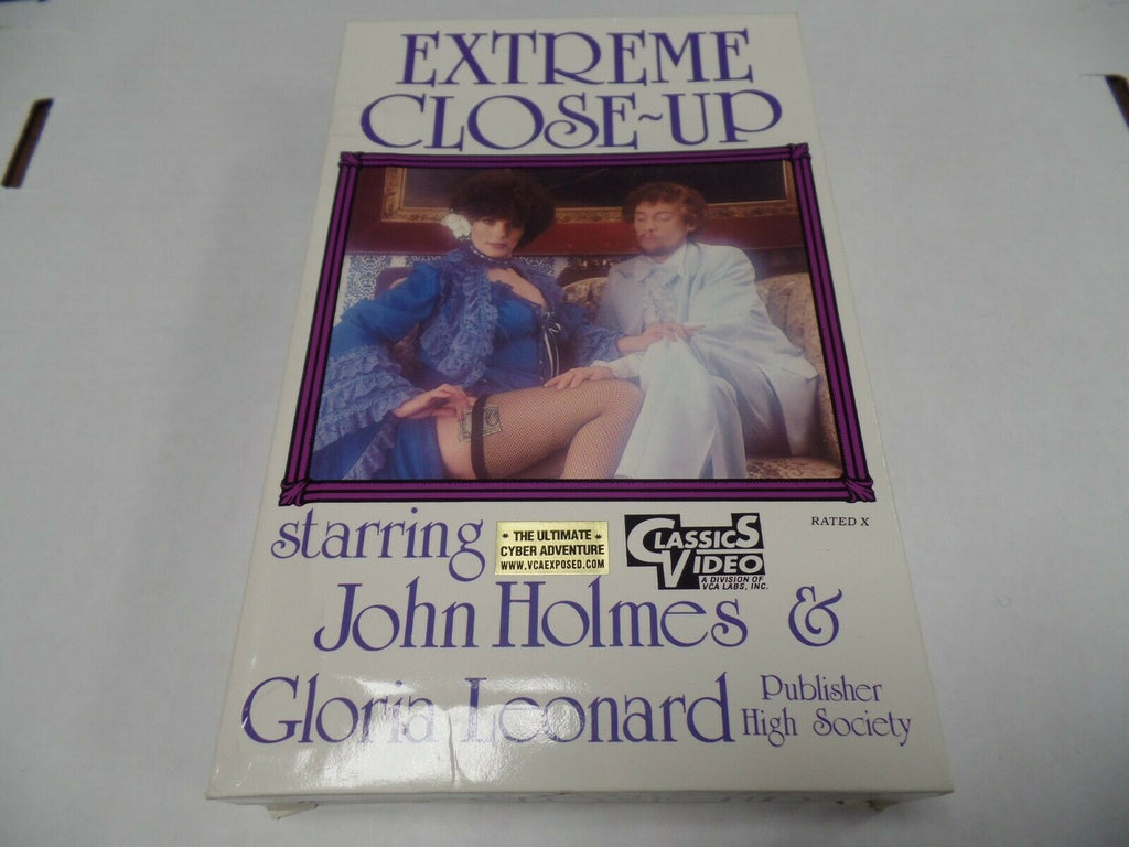 Extreme Close-Up John Holmes Gloria Leonard 1981 Adult VHS 052419AMP