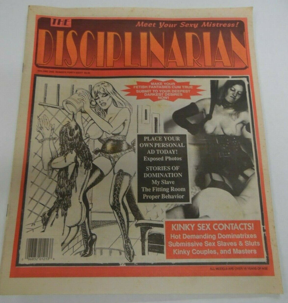 The Disciplinarian Fetish Newspaper Kinky Sex Contacts vol.1 #48 121319lm-ep