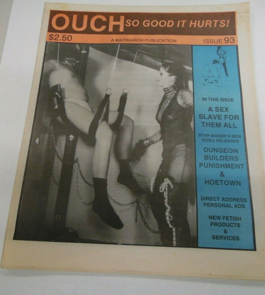 Ouch Fetish Newspaper Hoetown #93 1994 121719lm-ep2