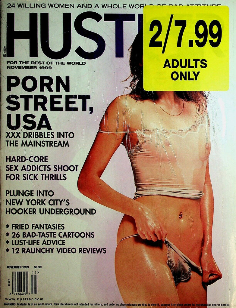 Lot Of 2 Magazines Hustler November 1999/ High Society 2004 043020lm-ep2