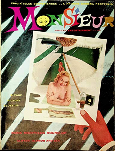 Monsieur Magazine Greta Thyssen / Paris Nightclub Round-Up July 1957