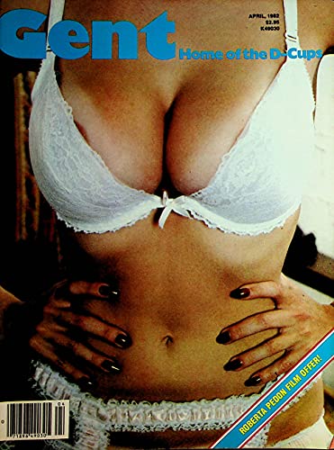 Gent Busty Vintage Men's Magazine Uschi Digard/Candy Samples April 1982
