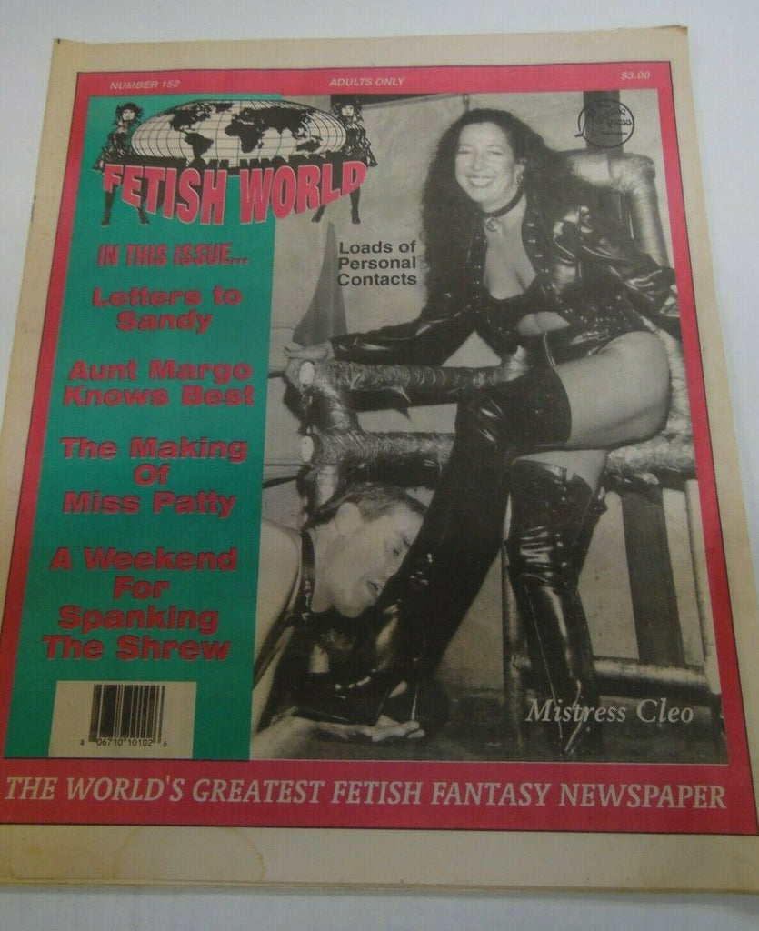 Fetish World Newspaper Mistress Cleo #152 2002 122419lm-ep
