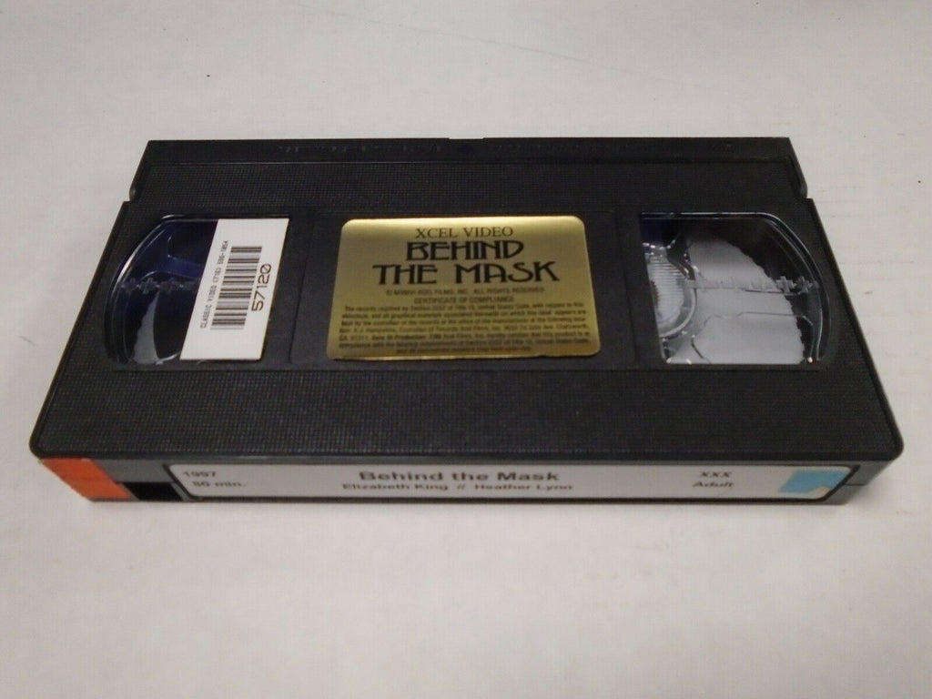 Behind The Mask Elizabeth King Heather Lynn 1997 80mins Adult VHS 022019AMP