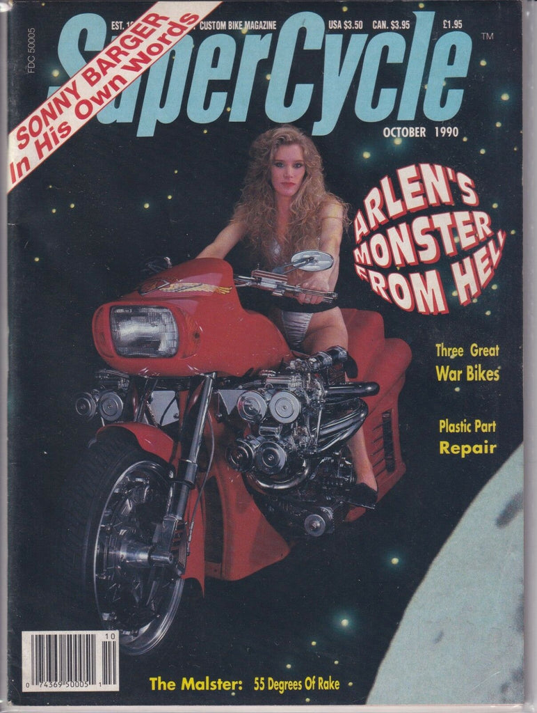 Supercycle Magazine Arlen's Monster From Hell October 1990 013019REP
